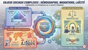 Démographie, immigration et laïcité en français