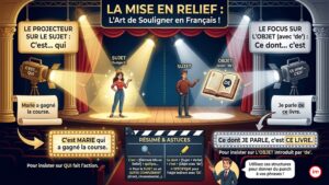 La mise en relief en français