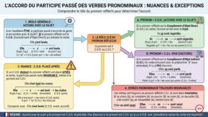 L’accord du participe passé en français