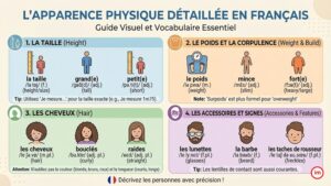 L’apparence physique en français