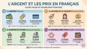 L’argent et les prix en français
