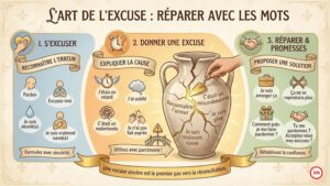 L’art de l’excuse en français