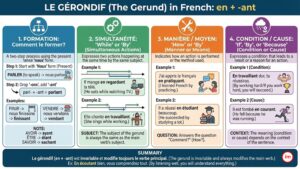 Le gérondif en français