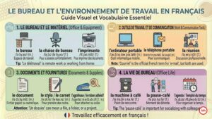 L’environement de travail en français