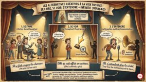 Les alternatives créatives à la voix passive en français