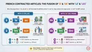 Les articles contractés en français