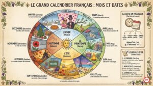 Les mois et les saisons en français