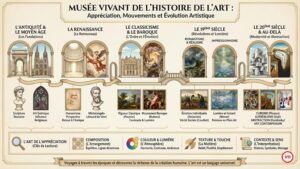 Les mouvements et évolutions artistiques en français