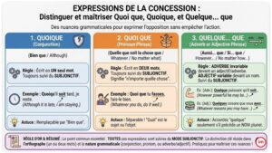 L’expression de la concession en français