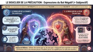 L’expression du but négatif avec le subjonctif en français
