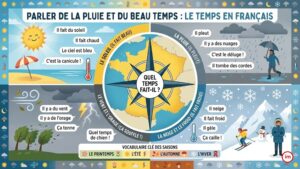 Parler du temps en français